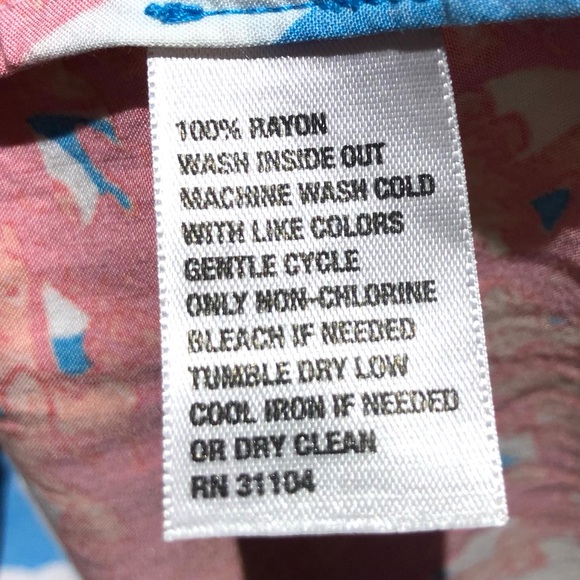 Crown & Ivy Woman Blue & Orange Coral Motif Dress. Plus Size XXL or 1X - Picture 10 of 12